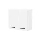 Praktik 60 unitate de perete cu 2 uși, alb-alb