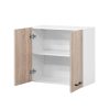Practică 60 dulap superior 2 uși, stejar alb-sonoma