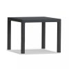 Set de mobilier de gradina Quartet cu 4 locuri, culoare grafit, cu perne gri deschis