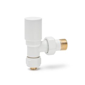 Robinet de colț alb