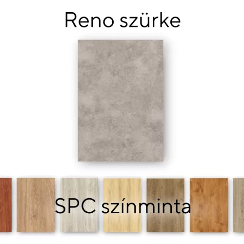 Leziter Reno efect de piatră gri Vinil SPC podea eșantion / eșantion