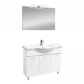 Mobilier complet de baie Ruben Prime 105 Alb
