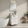 Mobilier complet de baie Ruben Prime 55 Alb