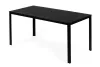 Masă de grădină cu 6 locuri 156x78 cm polywood negru