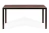 Masă de grădină cu 6 locuri 156x78 cm polywood maro