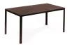 Masă de grădină cu 6 locuri 156x78 cm polywood maro