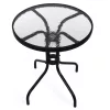 Masă de grădină rotundă de 60 cm