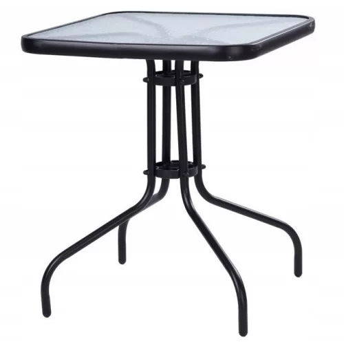 Masă de grădină pătrată de 60 cm