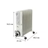 Radiator cu ulei Norde, format din 11 piese, 1000W/1500W/2500W
