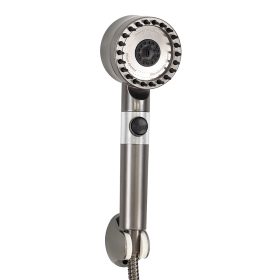   Duș de mână Kori cu 3 funcții și suport pentru furtun gri