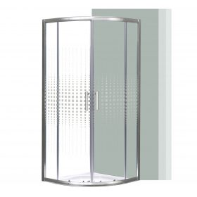 Cabina de dus Spirit Matrix curbata de calitate 80x80x180 cm