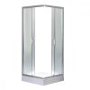 Cabina de dus patrata Spirit Matt 80x80x194 cm cu cadita de dus din acril armat