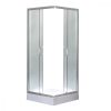 Cabina de dus patrata Spirit Matt 90x90x194 cm cu cadita de dus acrilica armata