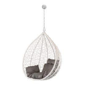 Havana Fotoliu ușor suspendat cu kit de fixare alb