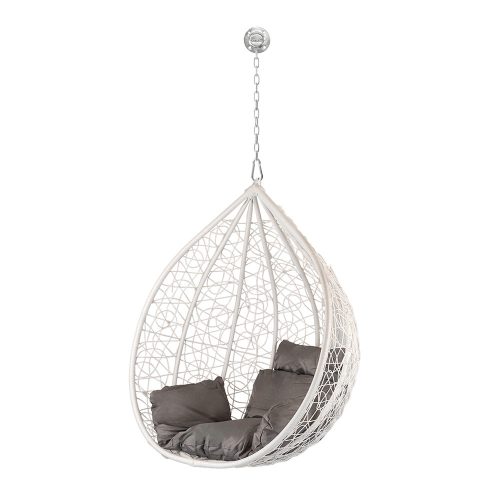 Havana Fotoliu ușor suspendat cu kit de fixare alb