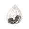 Fotoliu suspendat Havana Easy, alb