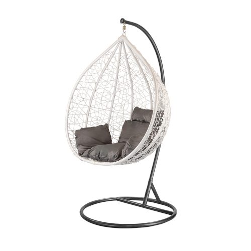 Scaun hamac Havana alb-negru