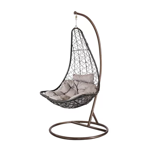 Natal grădină hamac scaun negru-maro