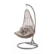 Natal grădină hamac scaun maro-negru
