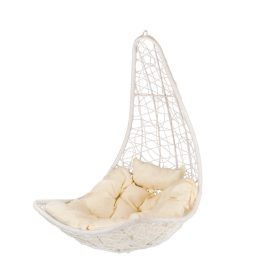 Scaun suspendat de gradina Natal Easy, alb