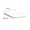 Capac de toaleta Tina Soft Close