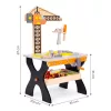 Masă de asamblare din lemn pentru copii, bancă do-it-yourself