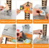 Masă de asamblare din lemn pentru copii, bancă do-it-yourself