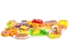 Set tăietor de alimente din lemn 23 de bucăți