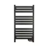 Radiator electric pentru prosoape 500W negru