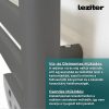 Radiator electric pentru prosoape 500W gri