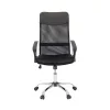 Scaun rotativ ergonomic de birou Fit, negru