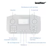 Barca de alimentare V6 GPS cu 3 rezervoare la lumina de noapte spate și laterale