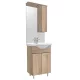 Mobilier complet de baie Vanessa 55, stejar Sonoma