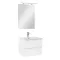 Mobilier complet de baie Vario Forte 60 alb-alb