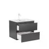 Dulap inferior Vario Forte 60 cu lavoar antracit-antracit