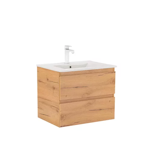 Dulap inferior Vario Forte 60 cu lavoar stejar-stejar