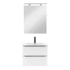 Mobilier complet de baie Vario Trim 60 alb-alb
