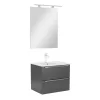 Mobilier complet de baie Vario Trim 60 antracit-antracit