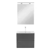 Mobilier complet de baie Vario Trim 60 antracit-antracit