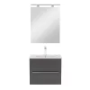 Mobilier complet de baie Vario Trim 60 stejar-antracit