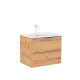 Dulap inferior Vario Trim 60 cu lavoar stejar-stejar