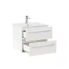 Mobilier complet de baie Vario Clam 60 alb-alb