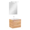 Mobilier complet de baie Vario Clam 60 stejar-stejar