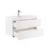 Mobilier complet de baie Vario Forte 80 alb-alb