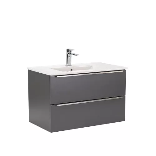 Dulap inferior Vario Trim 80 cu lavoar antracit-antracit