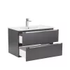 Dulap inferior Vario Trim 80 cu lavoar antracit-antracit