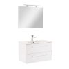 Mobilier complet de baie Vario Clam 80 alb-alb
