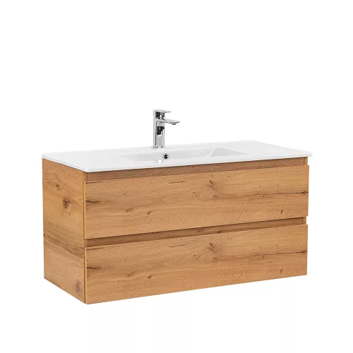 Dulap inferior Vario Forte 100 cu lavoar stejar-stejar