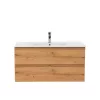 Dulap inferior Vario Forte 100 cu lavoar stejar-stejar