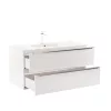 Mobilier complet de baie Vario Trim 100 alb-alb